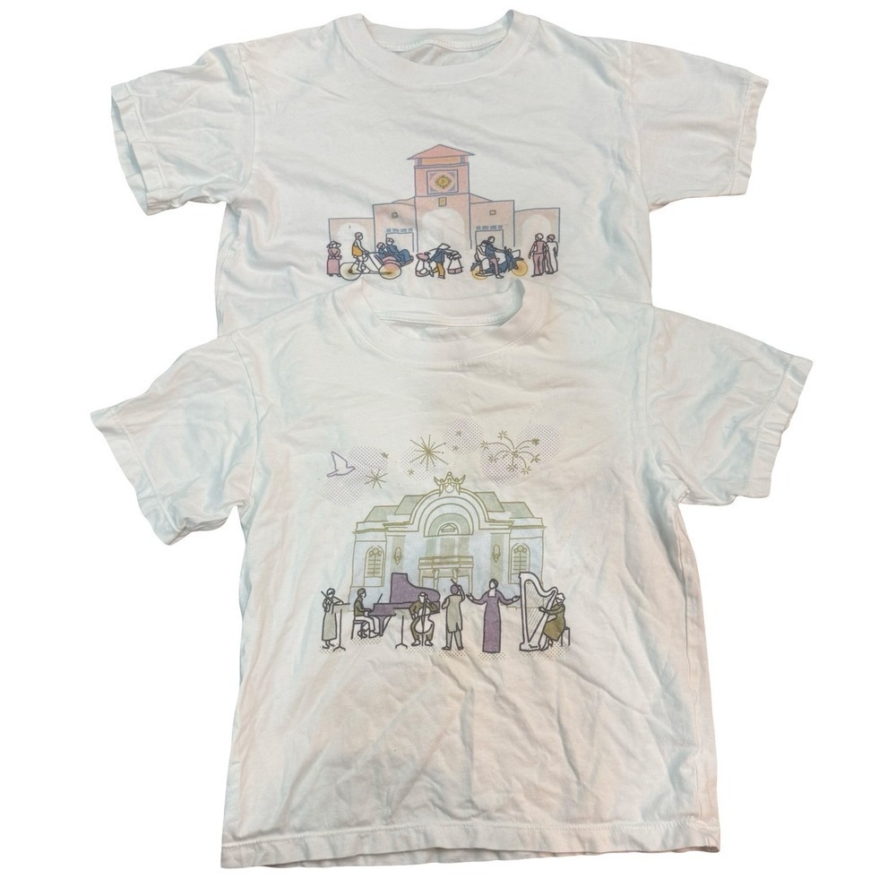 Uniqlo Graphic T-Shirt Market Orchestra Bundle Kids Size 8-9